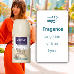 ABOVE Roll-On Personalities Fashion bottle offers fresh, confident scent for all-day wear.