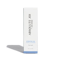 AbsoluteJOI fragrance-free packaging design communicates gentle, barrier-friendly cleansing.