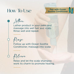 Abundant Natural Health Ocean Soothe Shampoo uses cucumber juice to help moisturize.