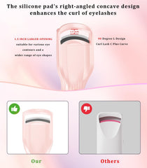 Safe design with anti-burn comb and protective slot