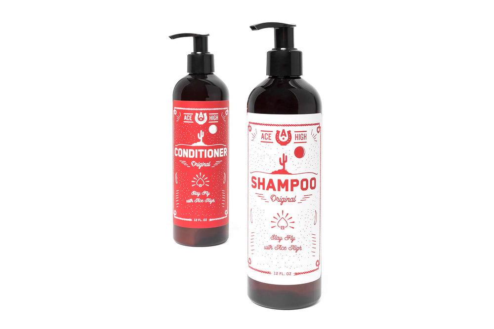Ace High Shampoo small-batch production highlighting premium quality