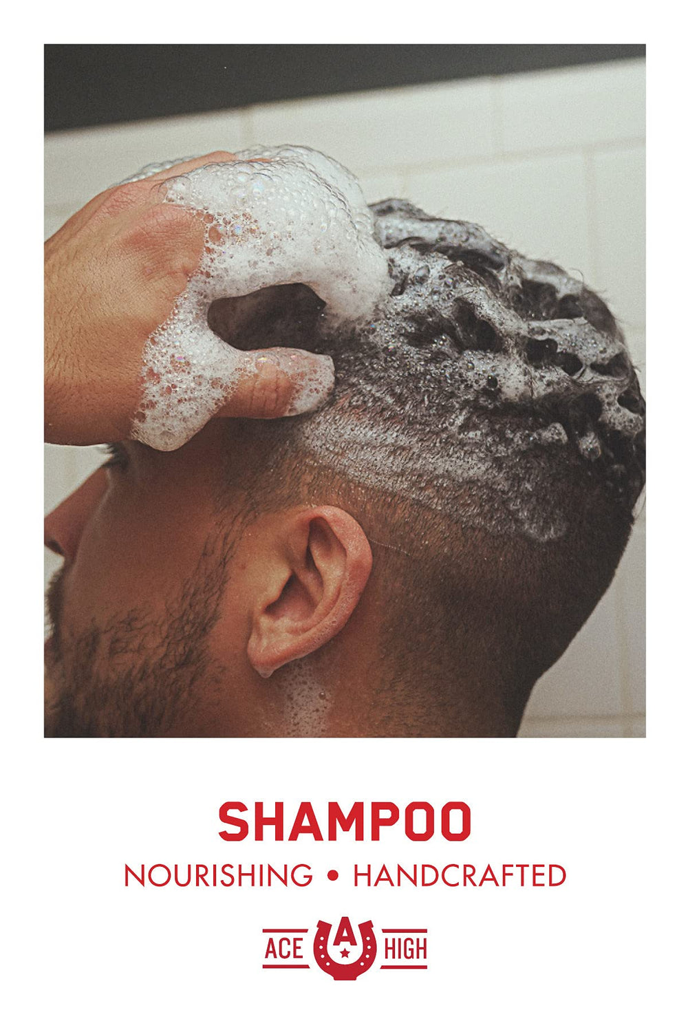 Ace High Shampoo sulfate-free formula for gentle scalp care