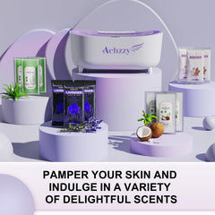 Achzzy paraffin wax machine smart mode automatically melts wax to ideal temperature.