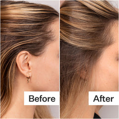 ACT+ACRE dry shampoo leaves an invisible finish on hair after blending