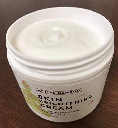 Active Bamboo Radiance Cream on the body to help even skin tone.