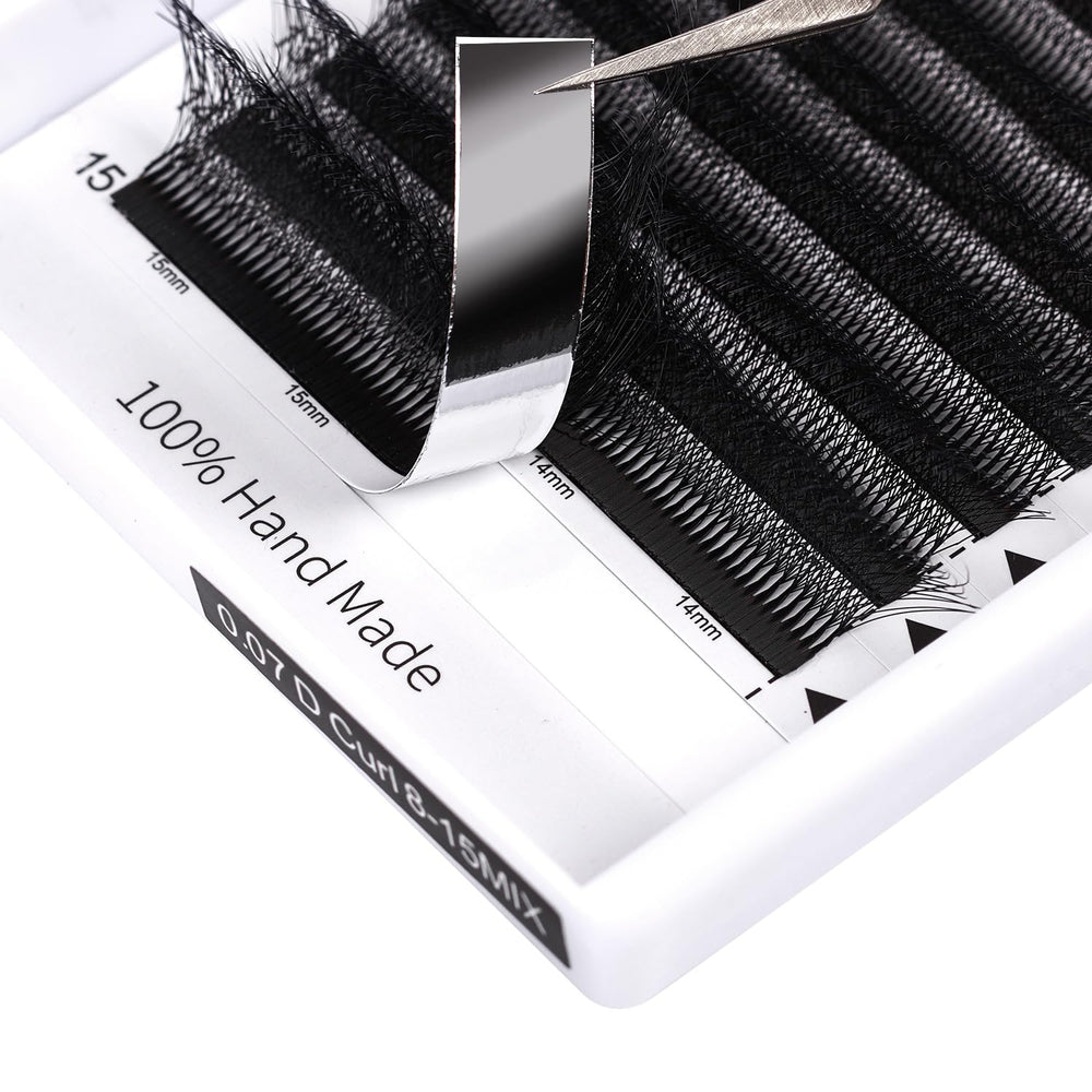 ACTROL W lashes 0.07D curl feel lightweight and natural
