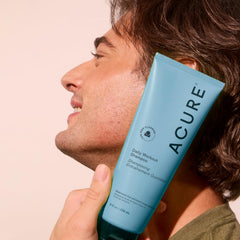 Acure Blood orange extract visual emphasizes invigorating scent for a revitalizing routine.