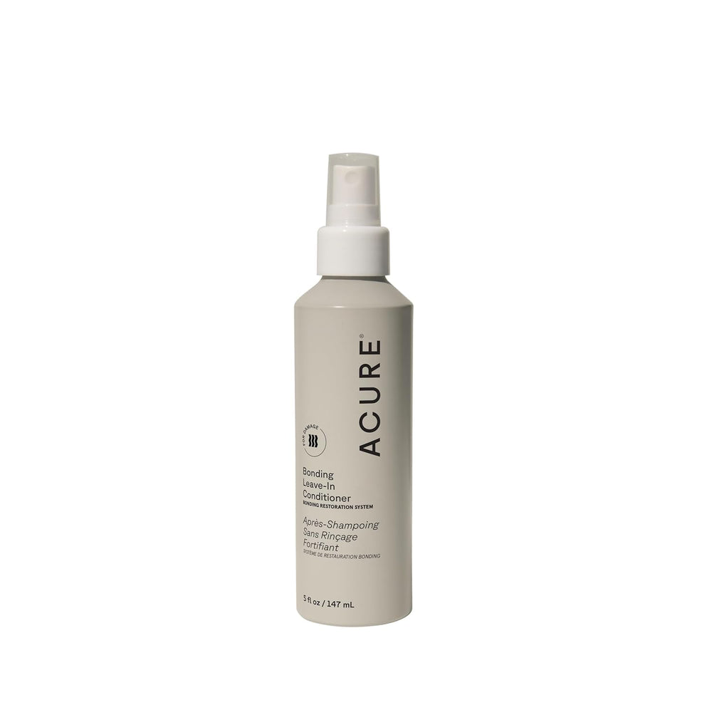 Acure Bonding Leave-In Conditioner bottle front view for lightweight moisture