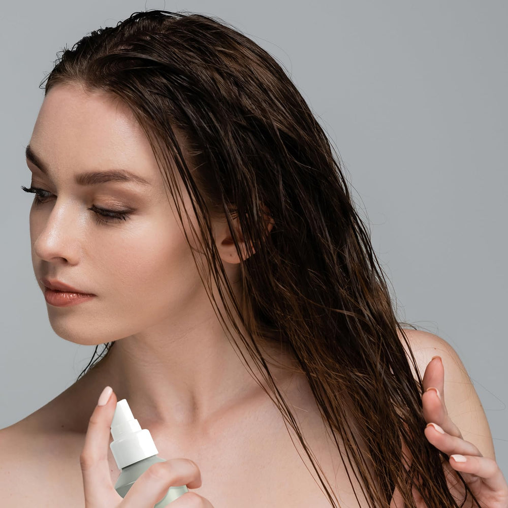 Dispensing pump of Acure Leave-In Conditioner for even coverage