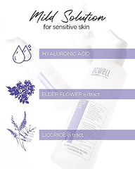 ACWELL gel cleanser pump dispenses smoothly for easy use