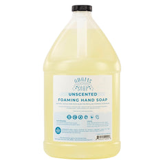 Adams Handmade Soap thin castile foaming hand soap refill bottle for easy dispenser use