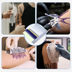 ADELPHA four-layer transfer paper provides crisp lines for reliable stencil transfers.