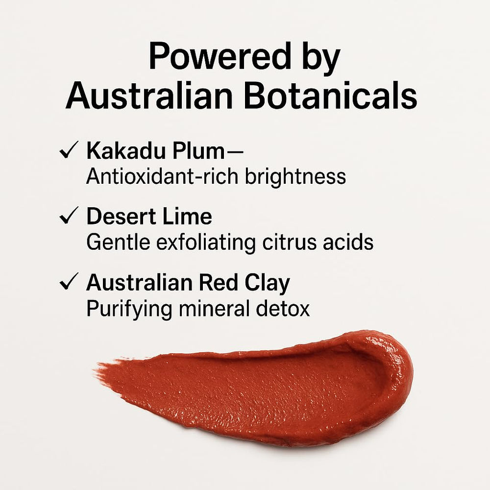 Applying ADEUS mask on the face during a calming skincare ritual