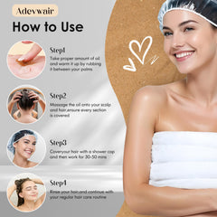 Hair treated with Batana Oil appears shiny with frizz control.