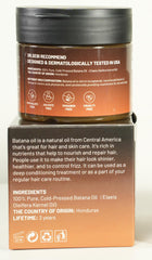 Sustainable packaging of Adevwair Batana Oil brand.