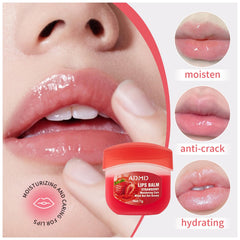 ADMD lip balm lightweight formula leaves a non-greasy, comfortable finish.