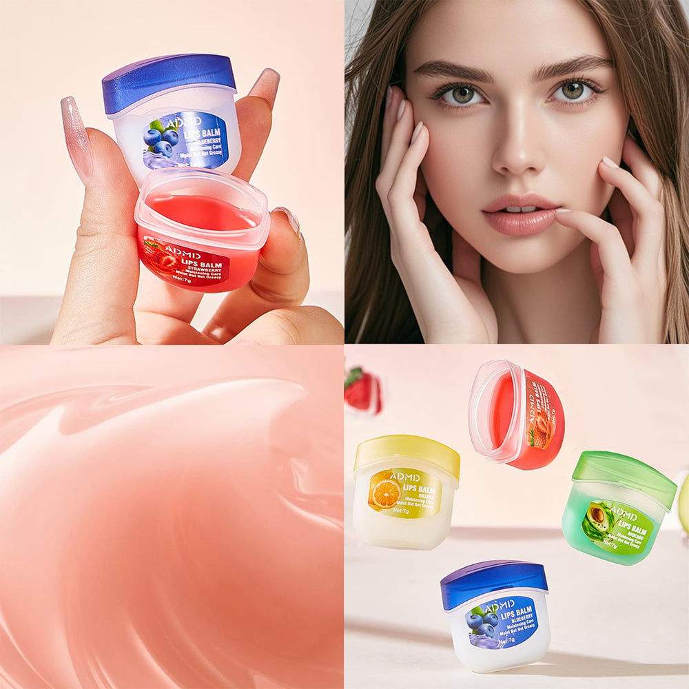 ADMD lip balm orange flavor offers bright scent and lightweight moisture.