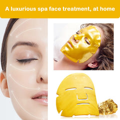 Adofect mask application on facial contours close-up