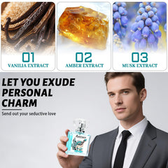 Lifestyle scene with Adonara Original Pheromone during an evening out