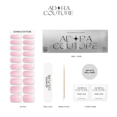 Adora Couture UV curing stage for durable seal.