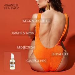 Advanced Clinicals Brightening set enhances body skincare routine