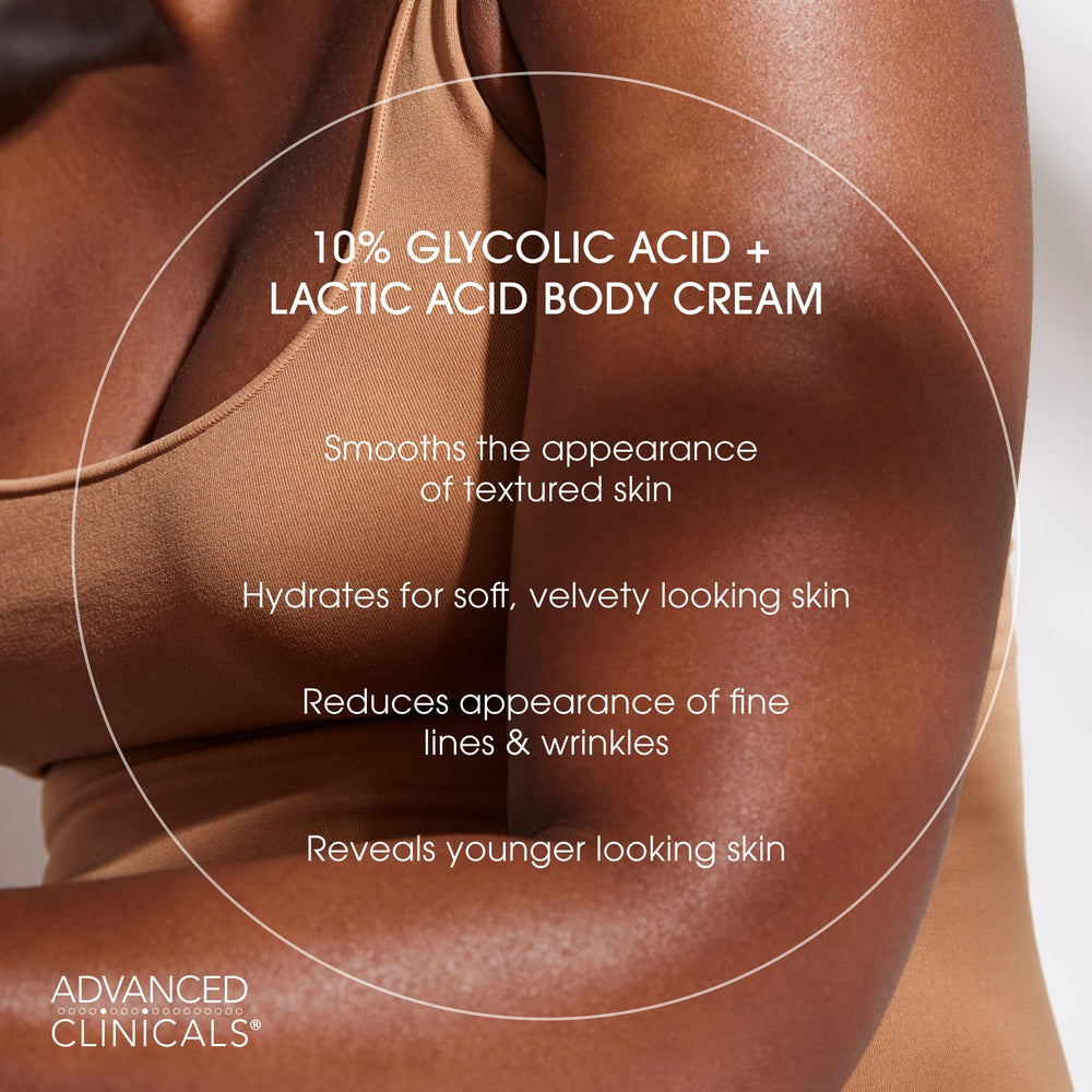 Advanced Clinicals Cream texture close-up showing rich, non-greasy finish