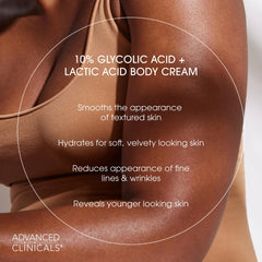 Advanced Clinicals Cream texture close-up showing rich, non-greasy finish