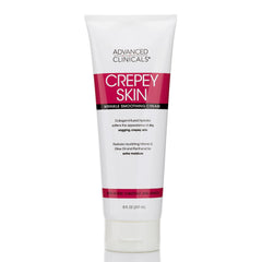 Ingredient panel highlighting collagen, vitamin E, and olive oil for nourished skin.