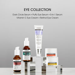 Light gel texture of Advanced Clinicals Puffy Eye Serum displayed