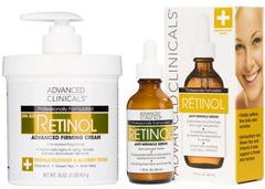 Advanced Clinicals Retinol Body Cream moisturizes for smoother, softer-looking skin.