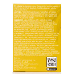 Advanced Clinicals science-backed skincare eye cream close-up validated by dermatologist-tested cues.