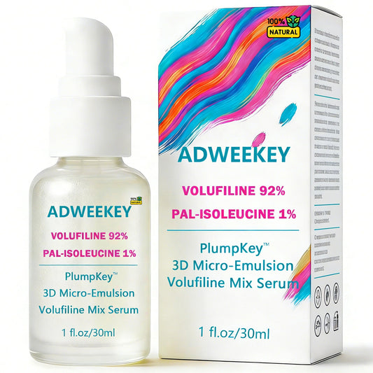 Adweekey Volufiline 92% serum bottle pump for clean dispensing