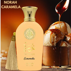 Adyan Norah Caramela worn on skin for everyday sweetness.