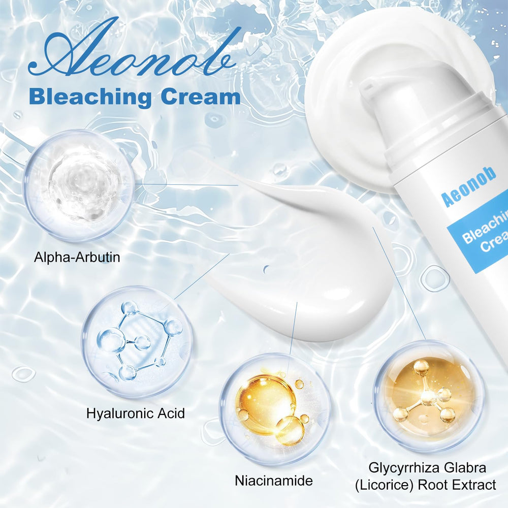 Aeonob inner thigh and bikini line cream brightens delicate areas with soothing hydration