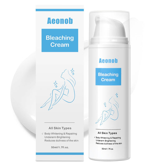 Aeonob skin cream for underarms, smooth packaging and gentle daily use