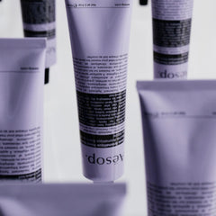 Aesop Eleos ingredients Cedar Atlas, Patchouli and Clove Bud deliver soothing care.