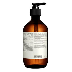 Aesop Reverence Hand Wash demonstrates a polished skin finish after use.