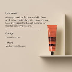 Aesop Rind Balm texture close-up showing light, quick-absorbing hydration.