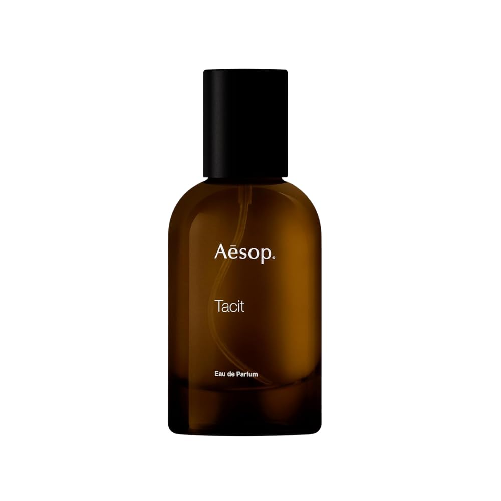 Aesop Tacit bottle with yuzu notes for a bright, fresh citrus vibe