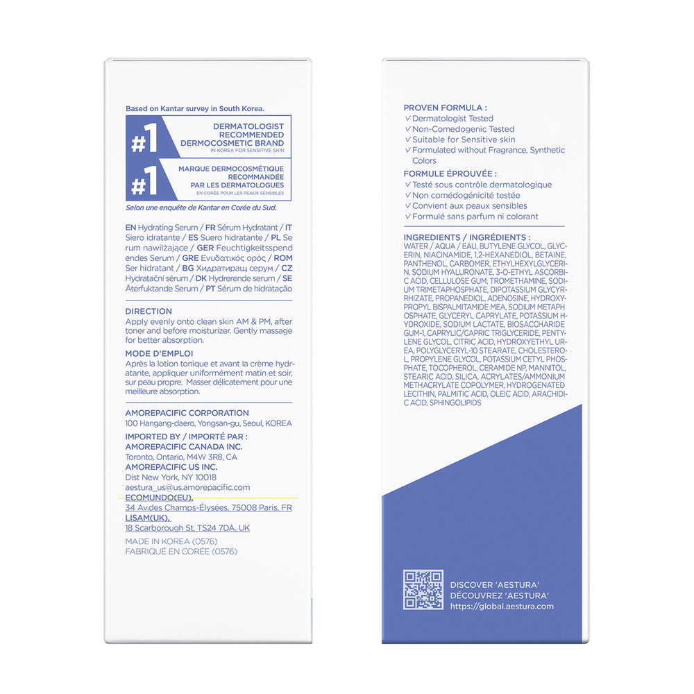 AESTURA ATOBARRIER365 routine setup for daily skincare.