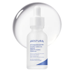 AESTURA ATOBARRIER365 serum bottle front view delivering rich hydration.