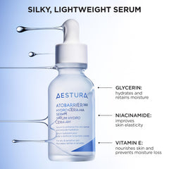 AESTURA ATOBARRIER365 cap closeup emphasizing precise dispensing.