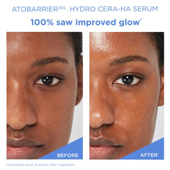 AESTURA ATOBARRIER365 ingredients closeup with ceramides and hyaluronic acid for barrier support.