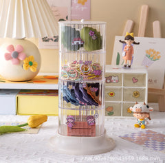 AevumTech separate compartments for scrunchies and clips simplify storage.