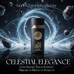AZAD base amber-vanilla evokes warm evening allure