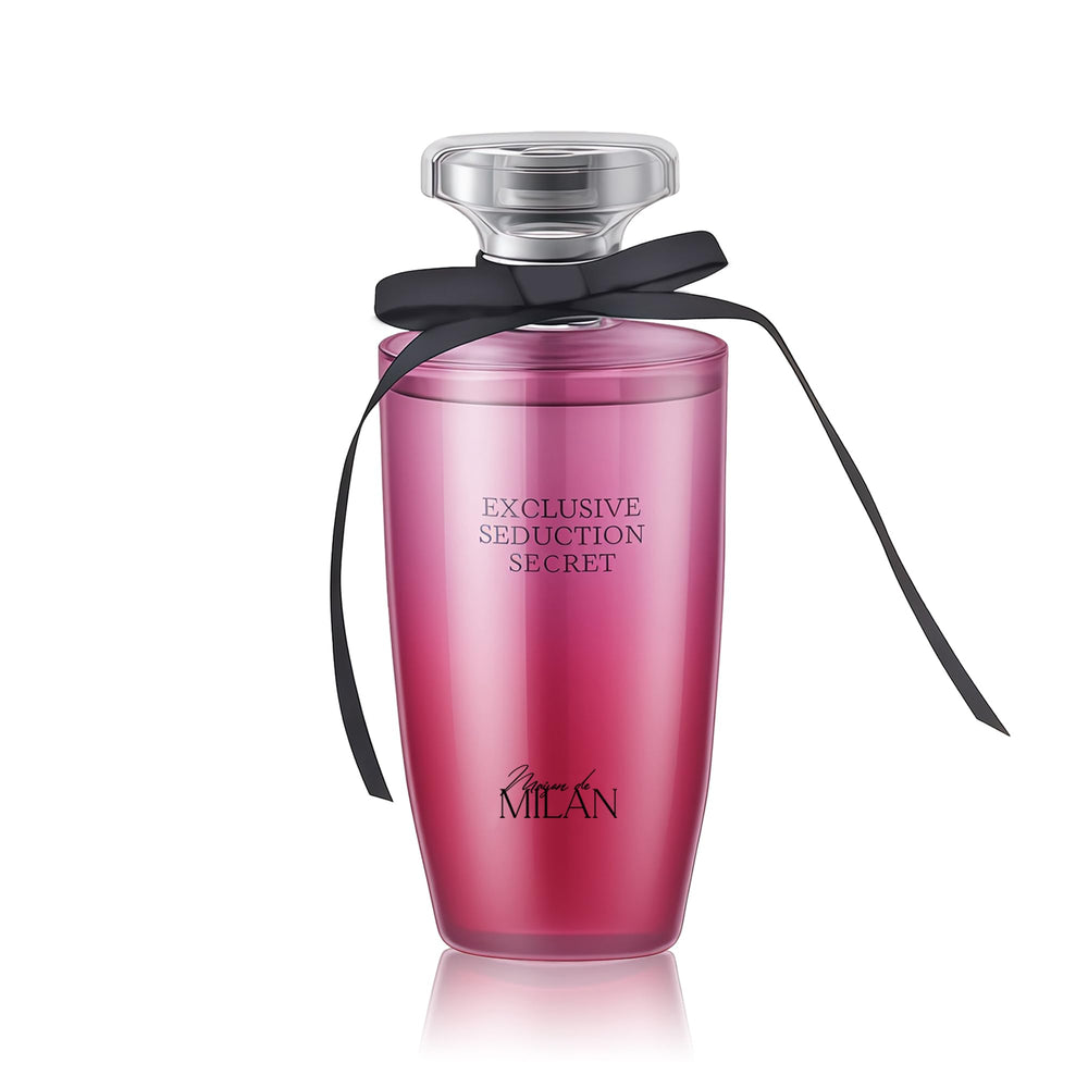 AFLUXE Exclusive Seduction pink bottle ready for evening wear.
