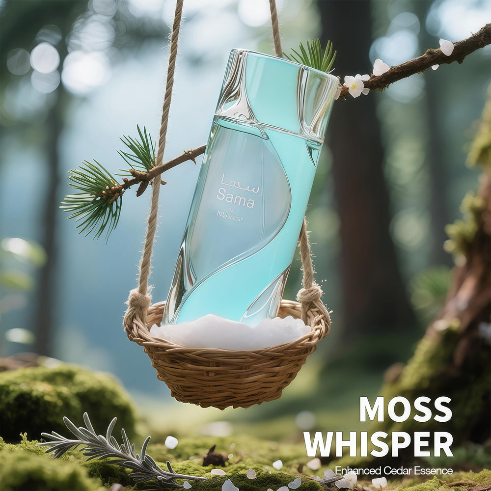 AFLUXE Sama base notes musk vanilla for lasting comfort.