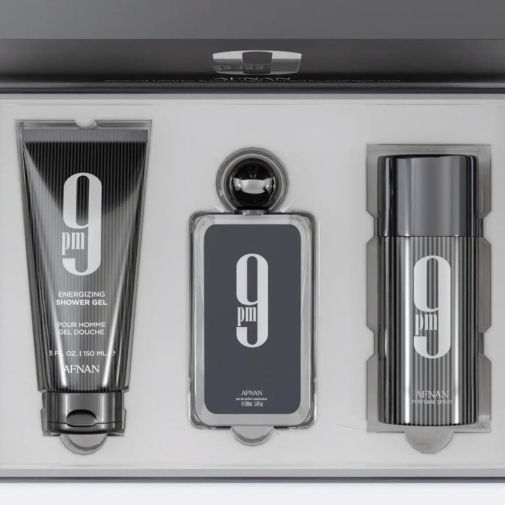 Afnan 9PM deodorant ideal for all-day freshness.