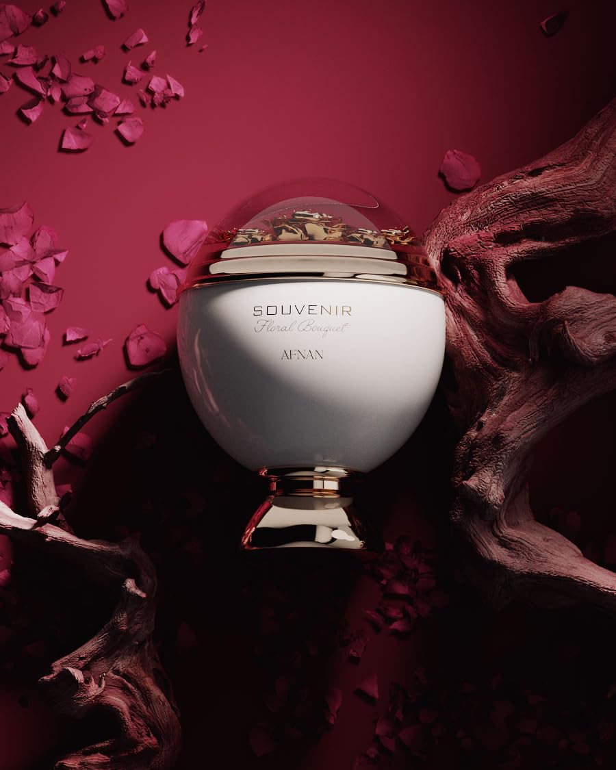Afnan Souvenir Floral Bouquet base notes musk amber for lasting warmth