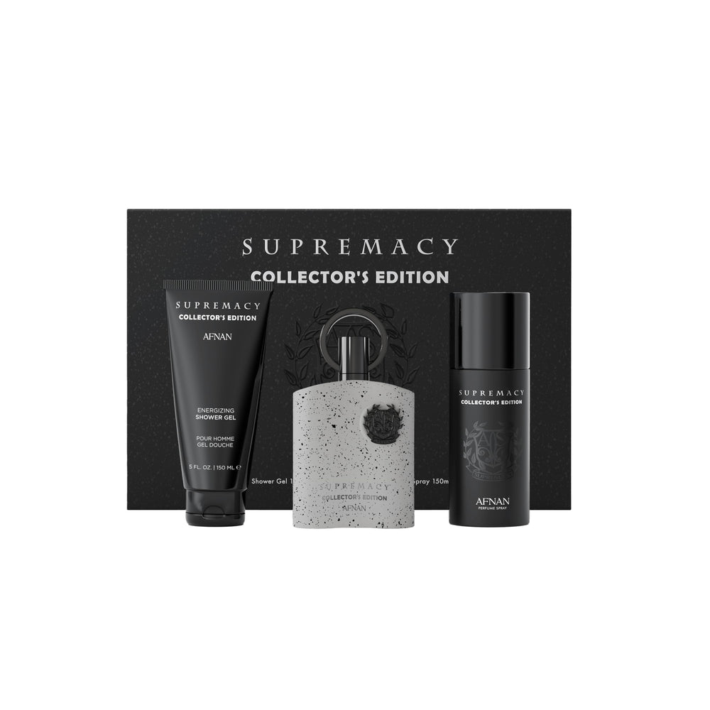 Afnan Supremacy EDP bottle for daily refinement and confidence.